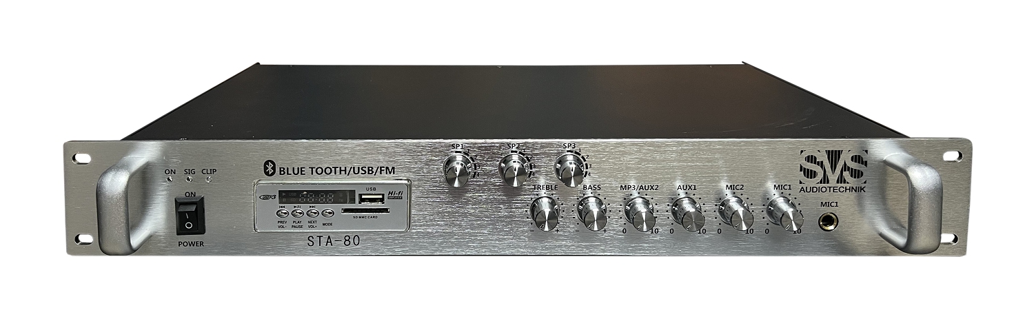 SVS Audiotechnik STA-80 Микшер-усилитель для систем Public Address в Алексине