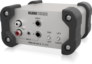 Klark Teknik DI 22P пассивный стерео директ-бокс в Алексине
