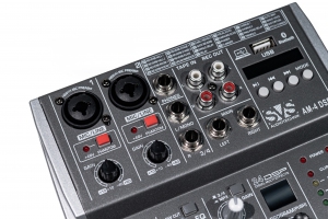 SVS Audiotechnik mixers AM-4 DSP Аналоговый микшерный пульт, 4-канала в Алексине